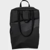 SUSAN BIJL Black & Black MEDIUM< The New Tote Bag