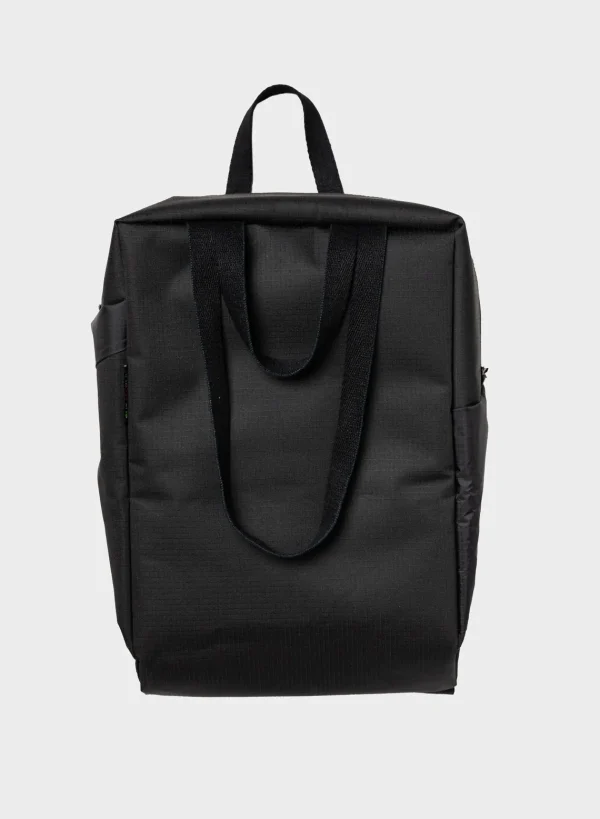 SUSAN BIJL Black & Black MEDIUM< The New Tote Bag