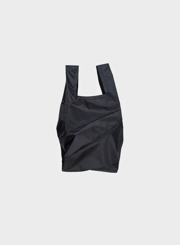 SUSAN BIJL Black & Black SMALL< The New Shopping Bag