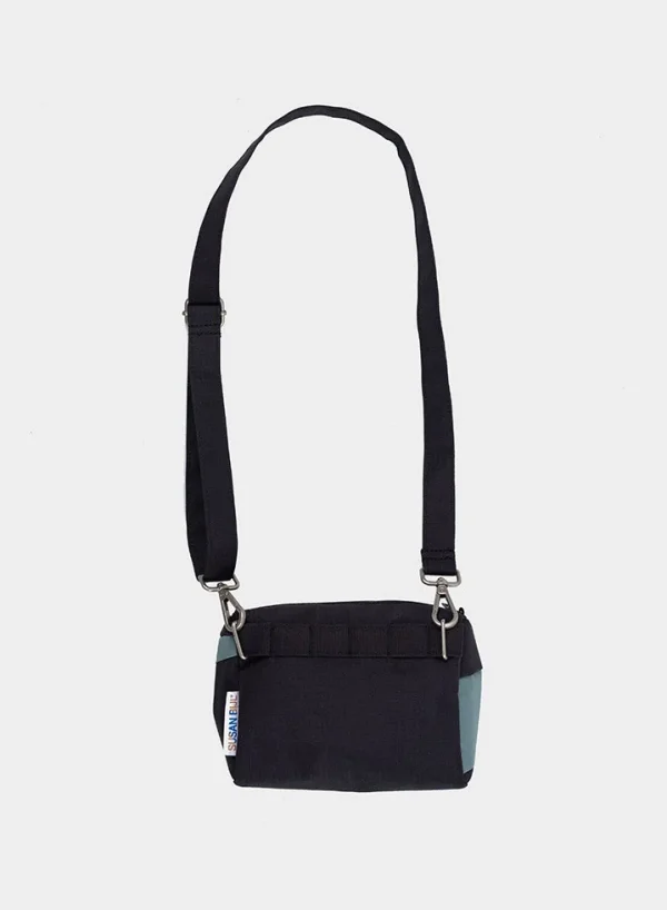 SUSAN BIJL Black & Grey SMALL< The New Bum Bag