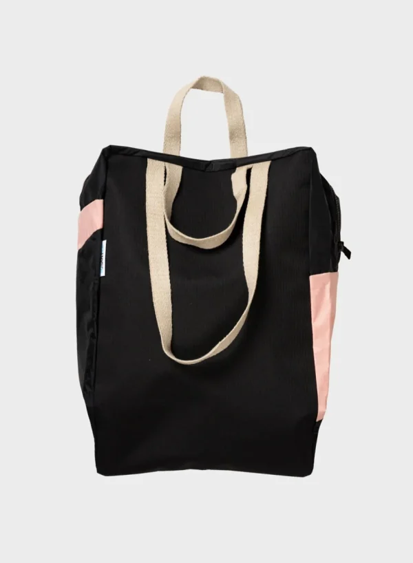 SUSAN BIJL Black & Tone MEDIUM< The New Stash Bag