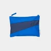 SUSAN BIJL Blue & Navy MEDIUM< The New Pouch