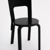 SUSAN BIJL Chair 66, Legs Black, Seat Black< Meubels