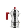 SUSAN BIJL Espresso Coffee Maker Pulcina For Induction, 3 Cups< Keuken & Tafelaankleding