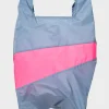 SUSAN BIJL Fuzz & Fluo Pink LARGE< The New Shopping Bag