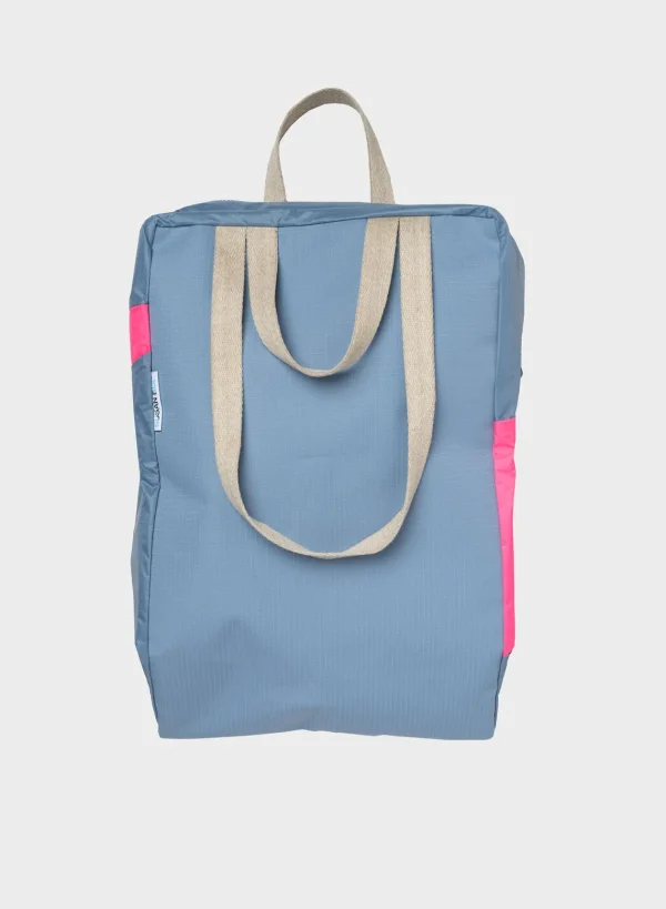 SUSAN BIJL Fuzz & Fluo Pink MEDIUM< The New Stash Bag