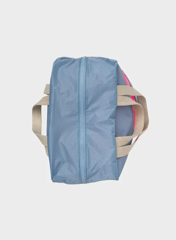 SUSAN BIJL Fuzz & Fluo Pink MEDIUM< The New Stash Bag