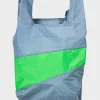SUSAN BIJL Fuzz & Greenscreen LARGE< The New Shopping Bag