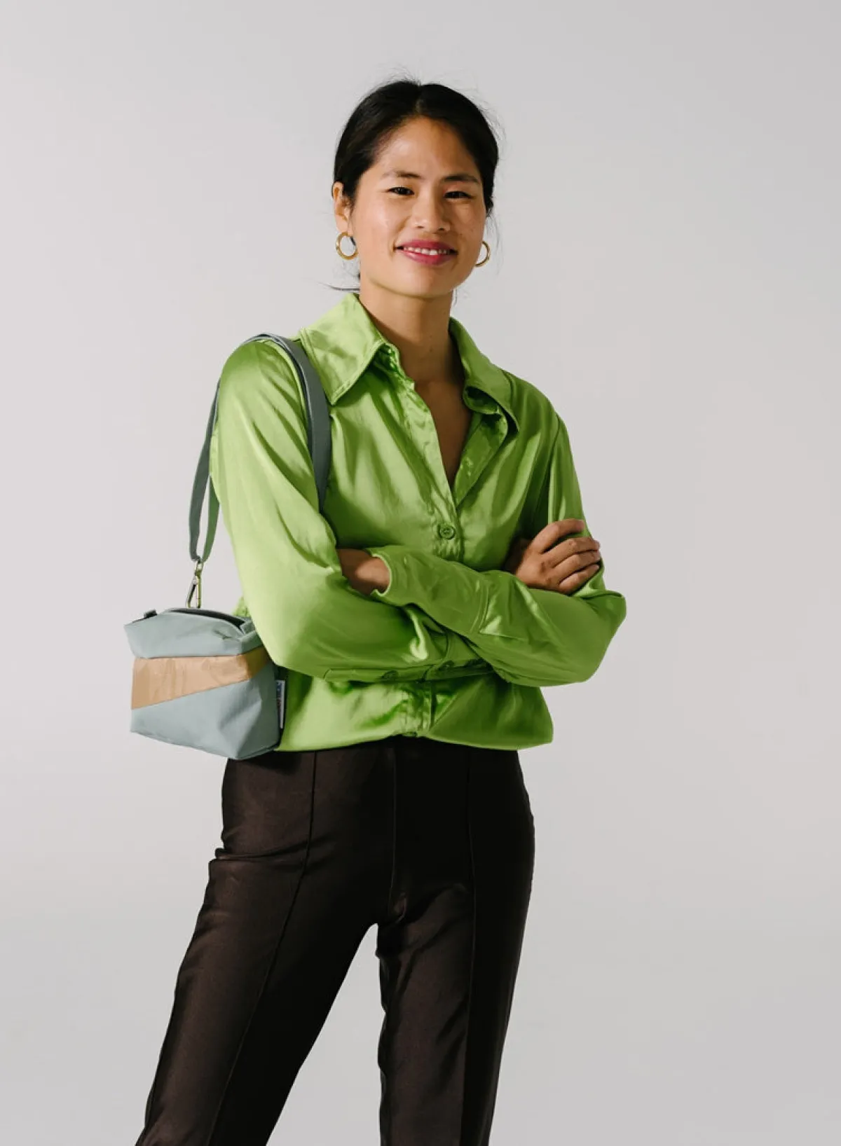 grey__camel_small_1.webp SUSAN BIJL Grey & Camel SMALL< The New Bum Bag
