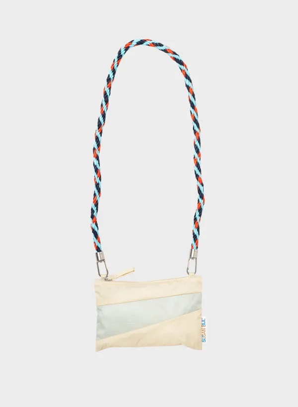 SUSAN BIJL Key Blue & Red Alert SHORT< The New Strap | The New Kumihimo Strap