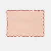 SUSAN BIJL Lido Placemat In Pink/Red< Keuken & Tafelaankleding | Textiel