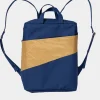 SUSAN BIJL Navy & Camel< The New Backpack