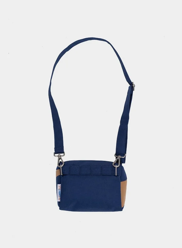 SUSAN BIJL Navy & Camel SMALL< The New Bum Bag