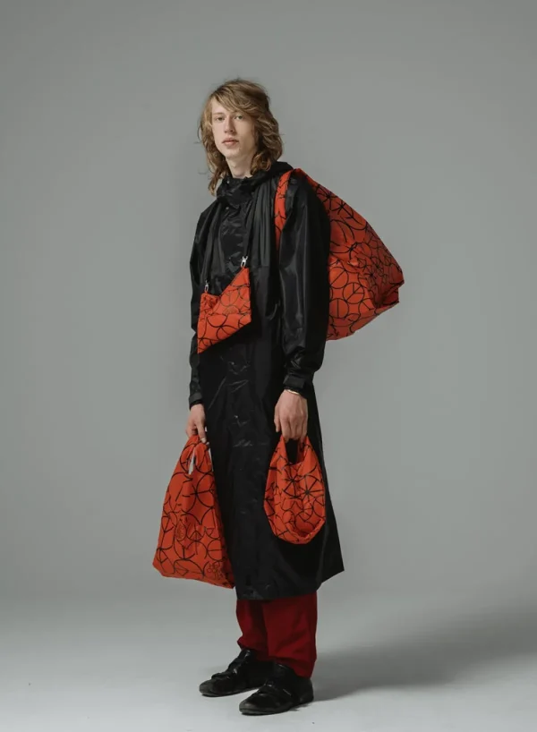 SUSAN BIJL Peace Oranda MEDIUM< The New Shopping Bag