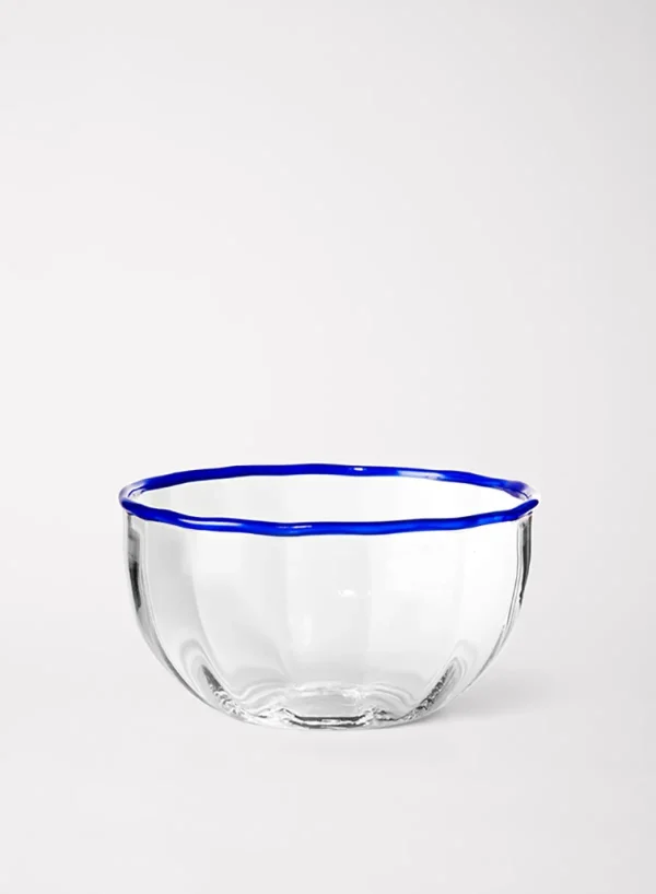 SUSAN BIJL Peter Bowl In Sapphire< Glaswerk