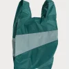 SUSAN BIJL Pine & Grey LARGE< The New Shopping Bag
