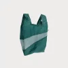SUSAN BIJL Pine & Grey SMALL< The New Shopping Bag