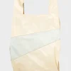 SUSAN BIJL Shore & Mint LARGE< The New Shopping Bag