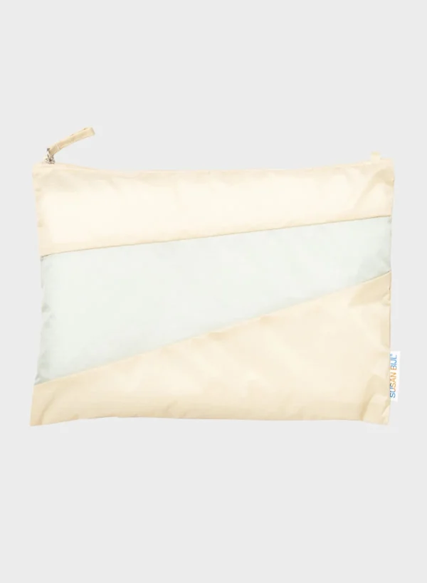 SUSAN BIJL Shore & Mint LARGE< The New Pouch