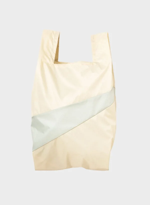 SUSAN BIJL Shore & Mint MEDIUM< The New Shopping Bag