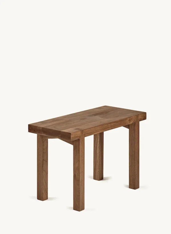 SUSAN BIJL (Showroom) Bench Walnut Solid, SMALL< Meubels