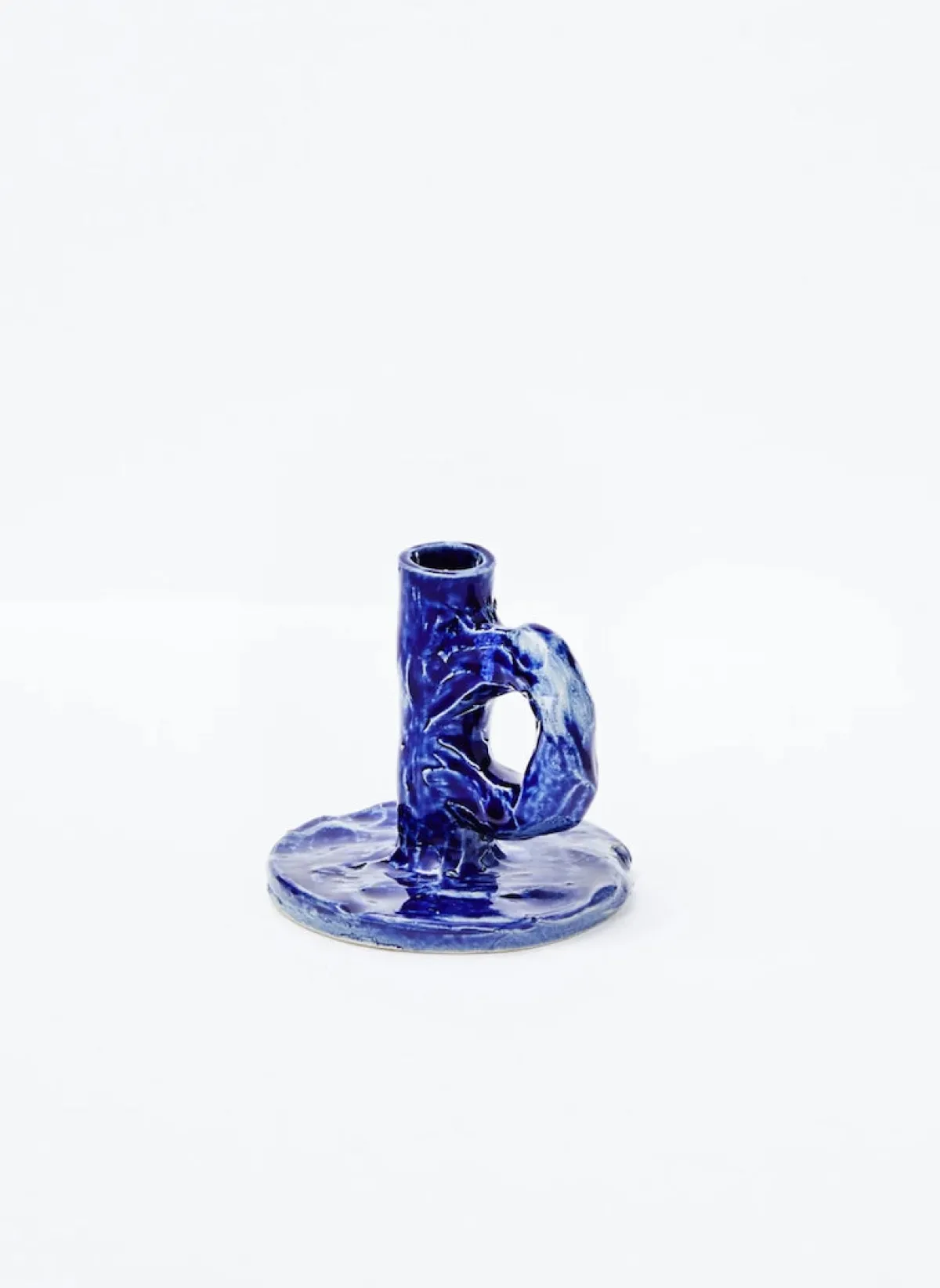 studio_candlestick_dark_b_1.webp SUSAN BIJL Studio Candlestick, Dark Blue< Kaarsenhouders