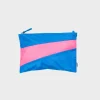 SUSAN BIJL Wave & Fluo Pink MEDIUM< The New Pouch
