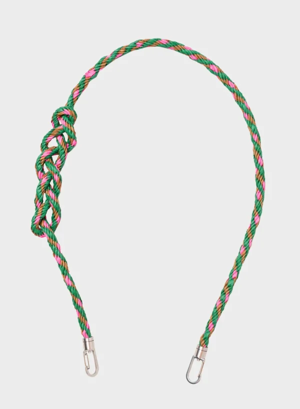 SUSAN BIJL Wena & Fluo Pink LONG< The New Strap | The New Kumihimo Strap