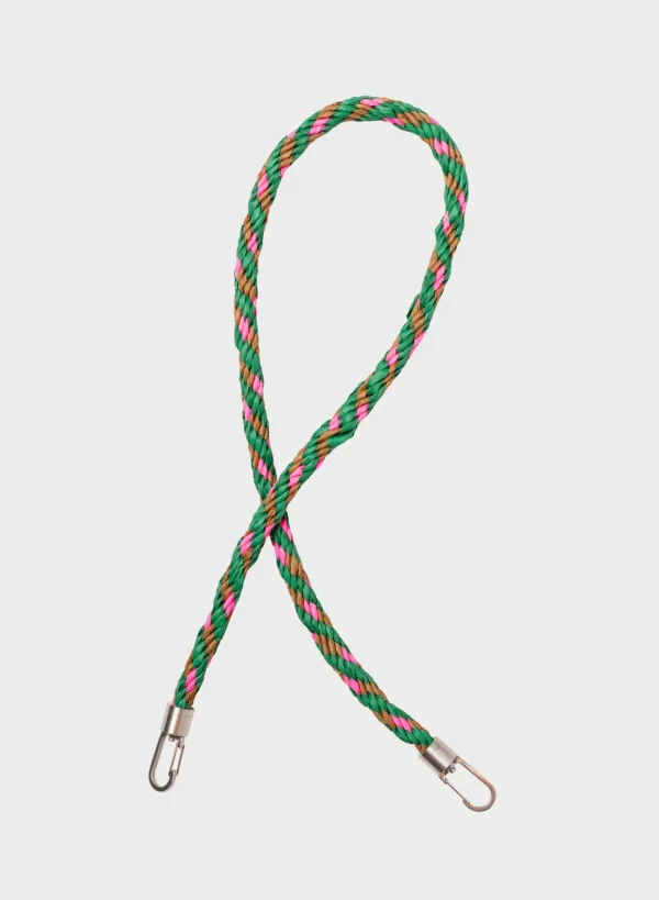 SUSAN BIJL Wena & Fluo Pink SHORT< The New Strap | The New Kumihimo Strap